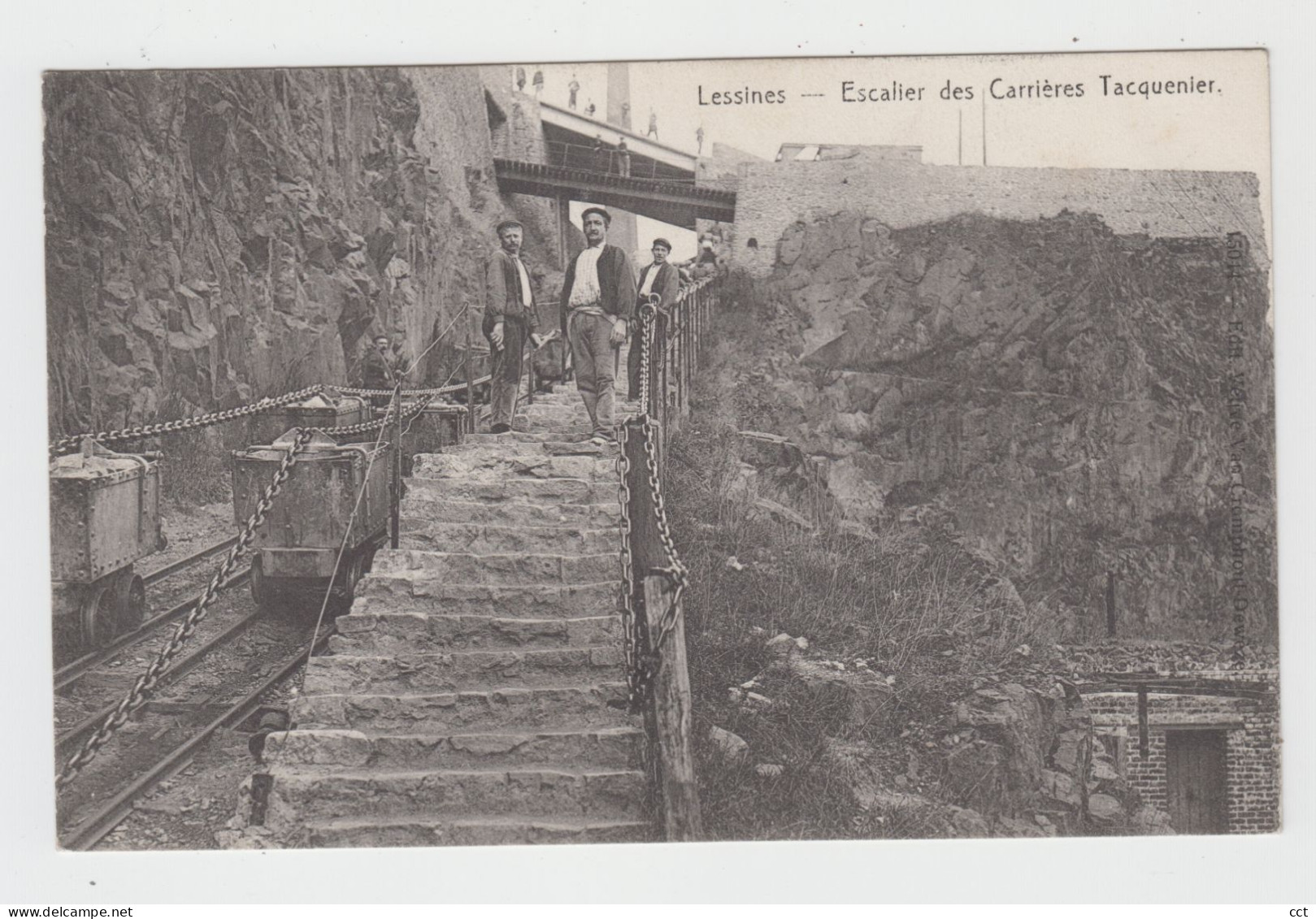 Lessines   Escalier Des Carrières Tacquenier - Lessines