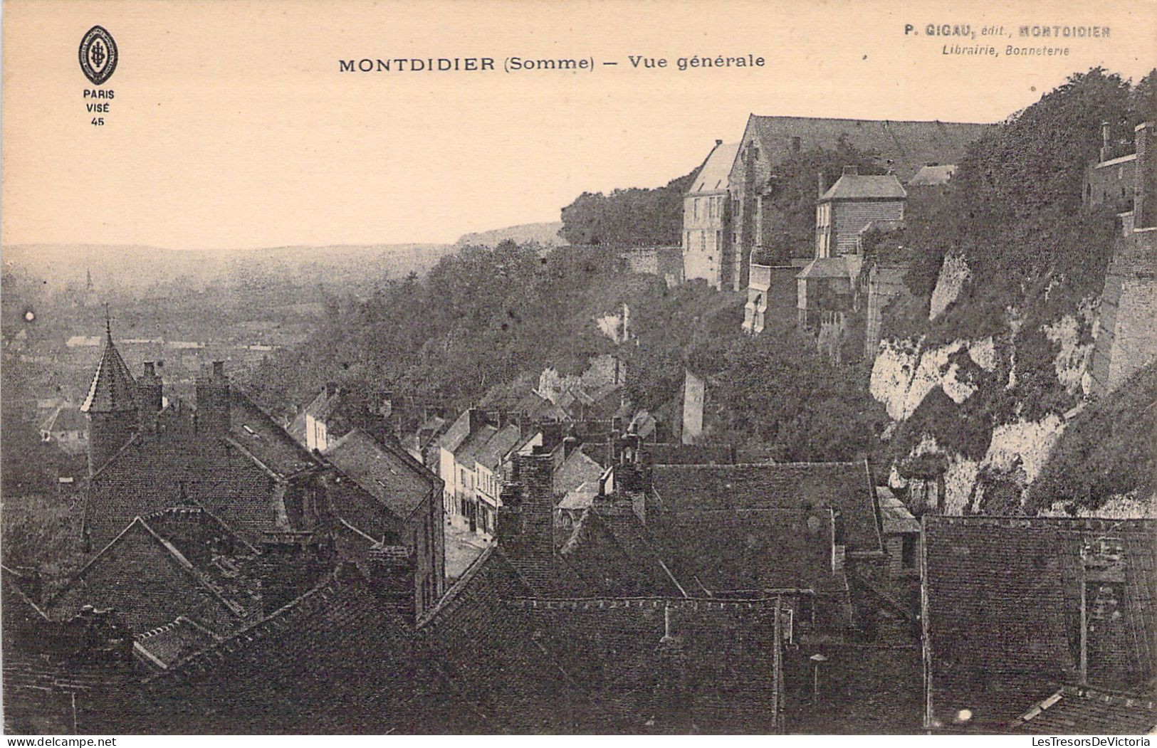 FRANCE - 80 - MONTDIDIER - Vue Générale  - Carte Postale Ancienne - Montdidier