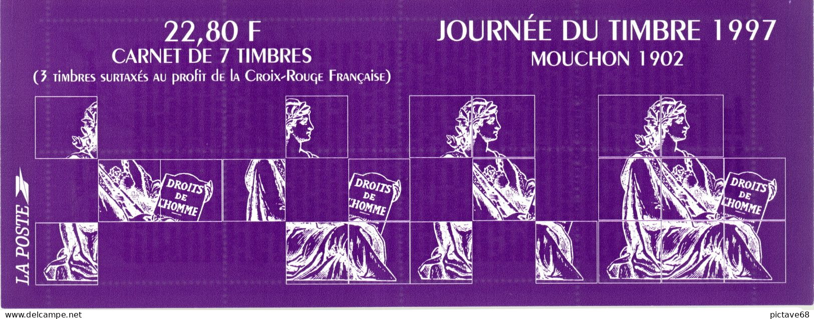 FRANCE / CARNET  JOURNEE DU TIMBRE N° BC 3053 ( 1997) - Stamp Day