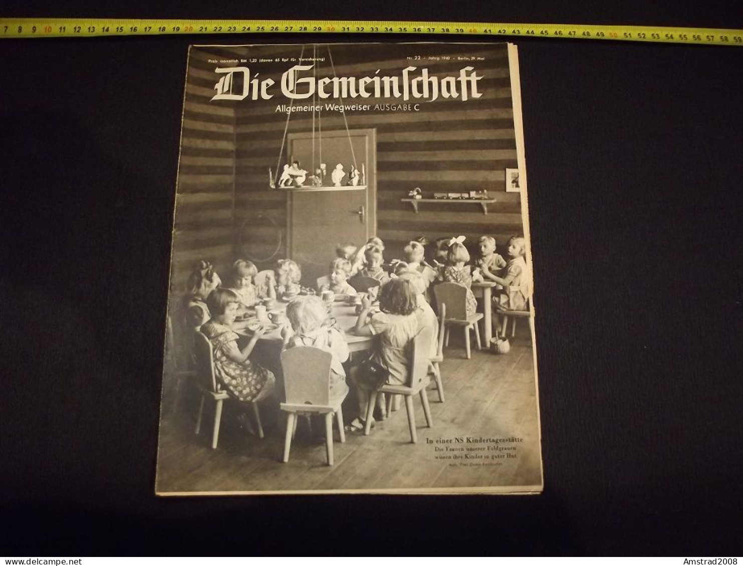 1940 - DIE GEMEINSCHAFT - ALLGEMEINER WEGWEISER AUSGABE C - GERMANY - GERMANIA THIRD REICH - ALLEMAGNE - DEUTSCHLAND - Hobbies & Collections