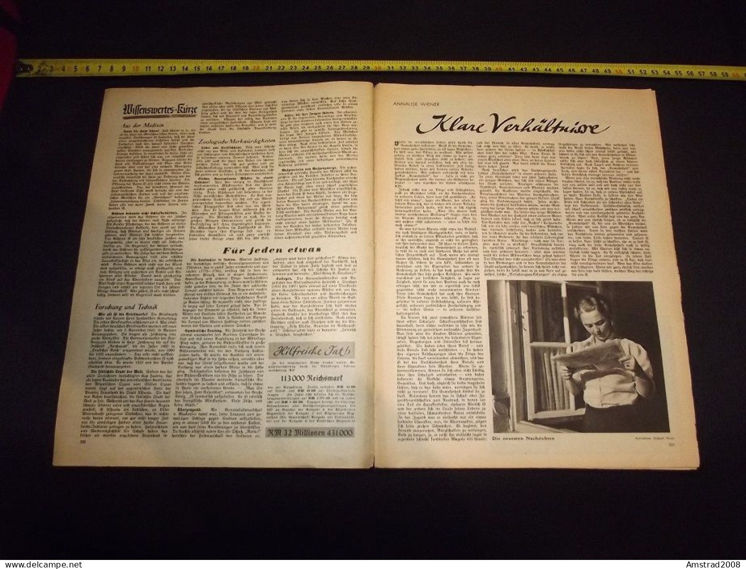 1940 - DIE GEMEINSCHAFT - ALLGEMEINER WEGWEISER AUSGABE C - GERMANY - GERMANIA THIRD REICH - ALLEMAGNE - DEUTSCHLAND - Tempo Libero & Collezioni