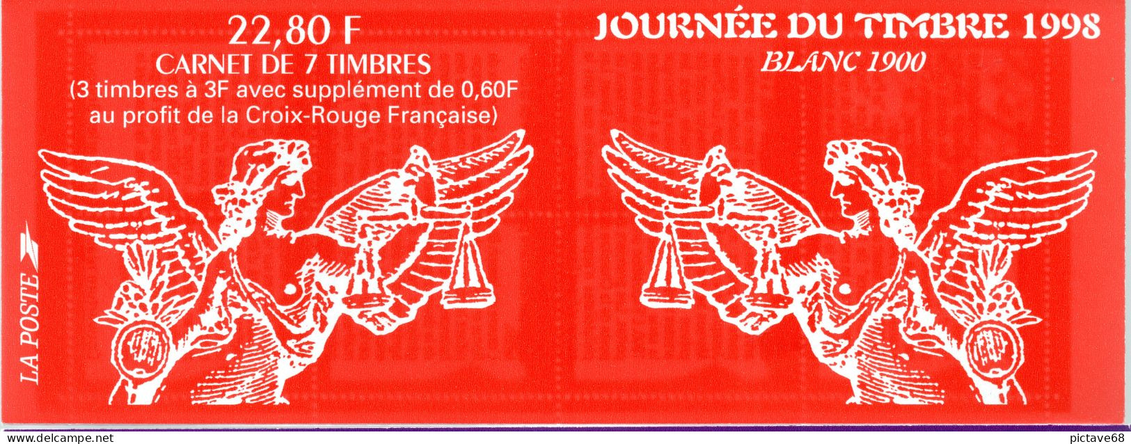 FRANCE / CARNET  JOURNEE DU TIMBRE N° BC 3117 ( 1998) - Journée Du Timbre