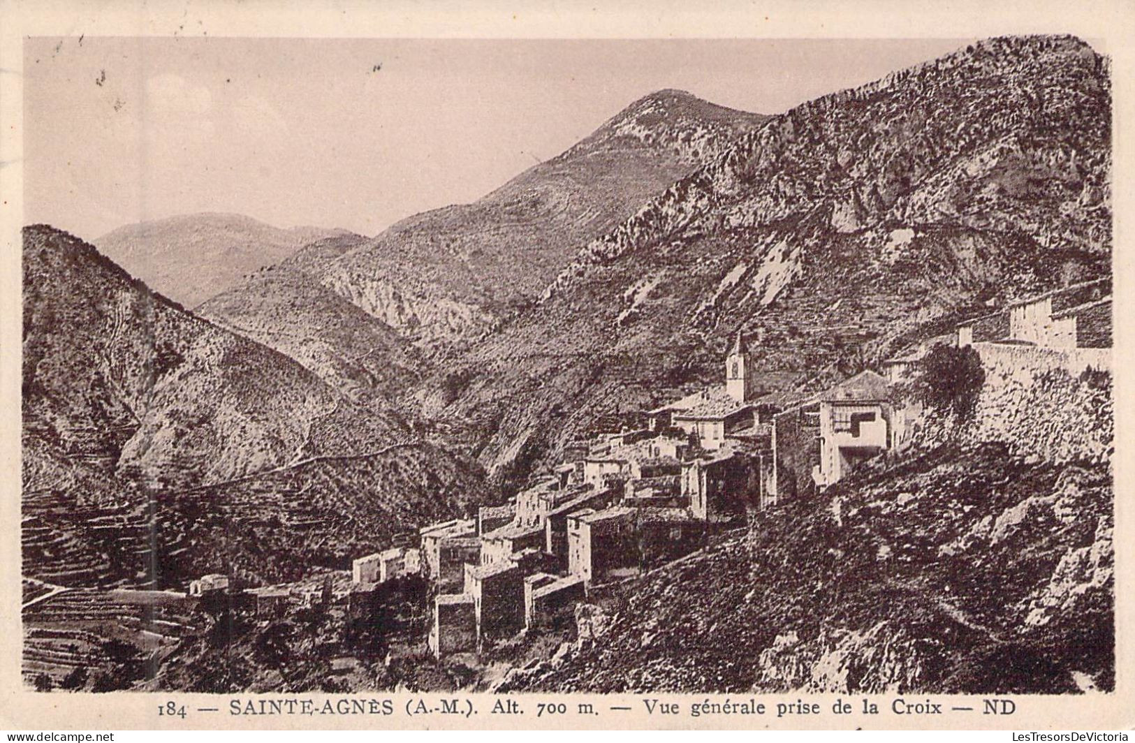 FRANCE - 06 - SAINT AGNES - Vue Générale Prise De La Croix - Carte Postale Ancienne - Otros & Sin Clasificación