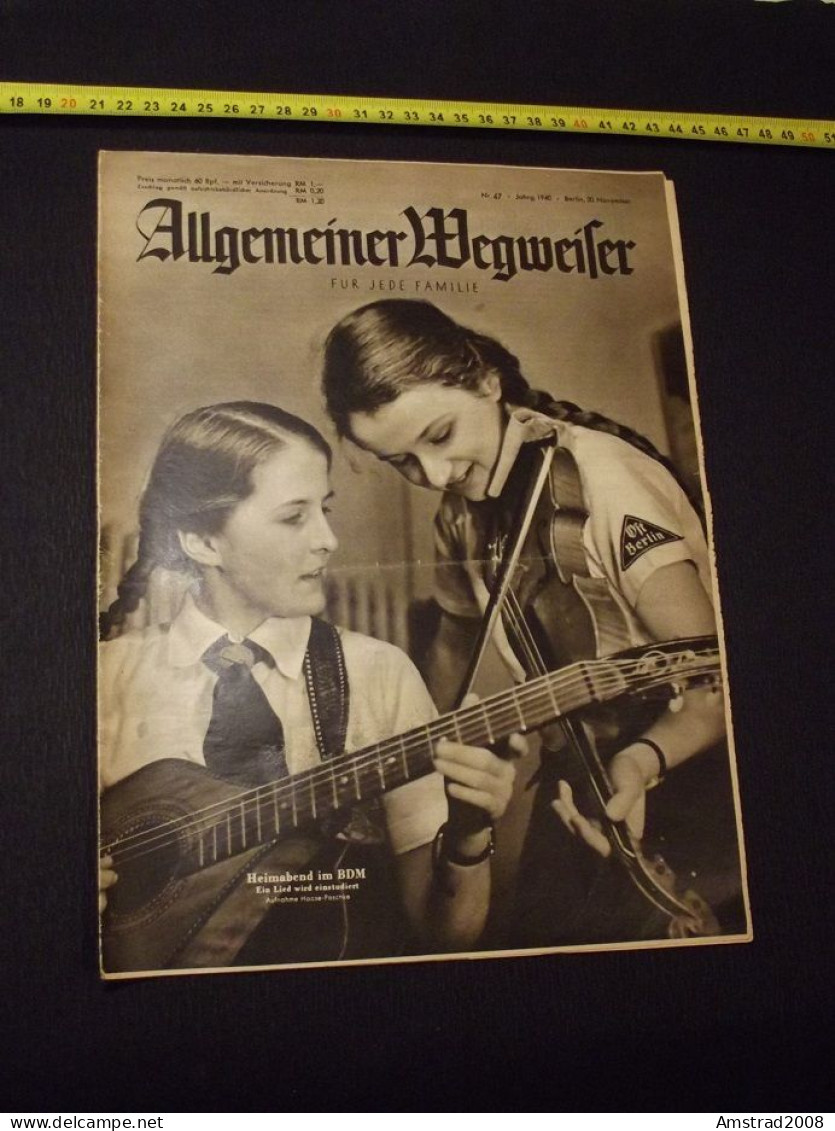 1940 - ALLGEMEINER WEGWEISER - FUR JEDE FAMILIE - GERMANY - GERMANIA THIRD REICH - ALLEMAGNE - DEUTSCHLAND