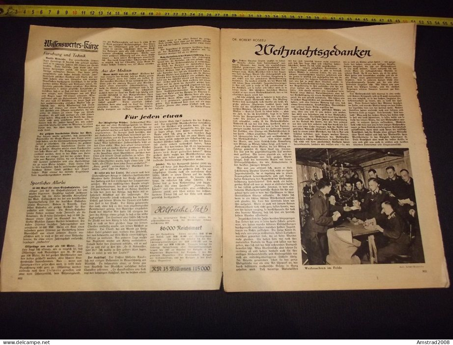 1940 - ALLGEMEINER WEGWEISER - FUR JEDE FAMILIE - GERMANY - GERMANIA THIRD REICH - ALLEMAGNE - DEUTSCHLAND - Tempo Libero & Collezioni