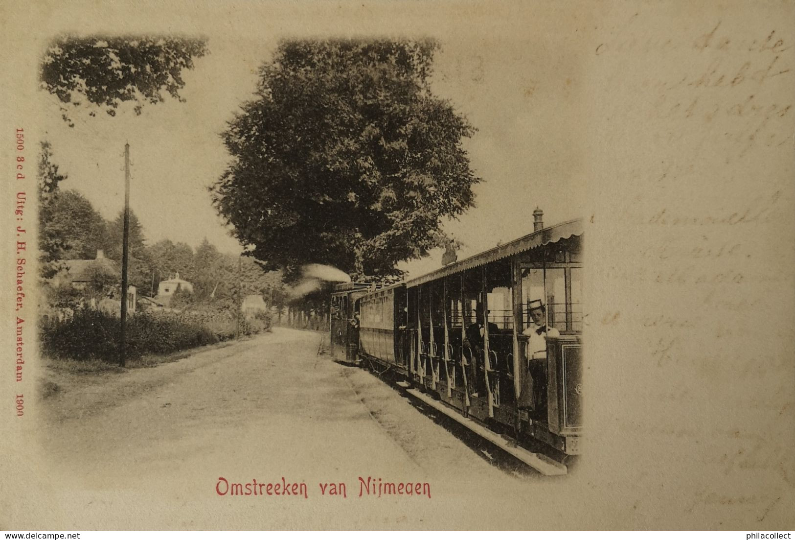Omstreken Van Nijmegen // Stoomtram 1904 Topkaart - Nijmegen