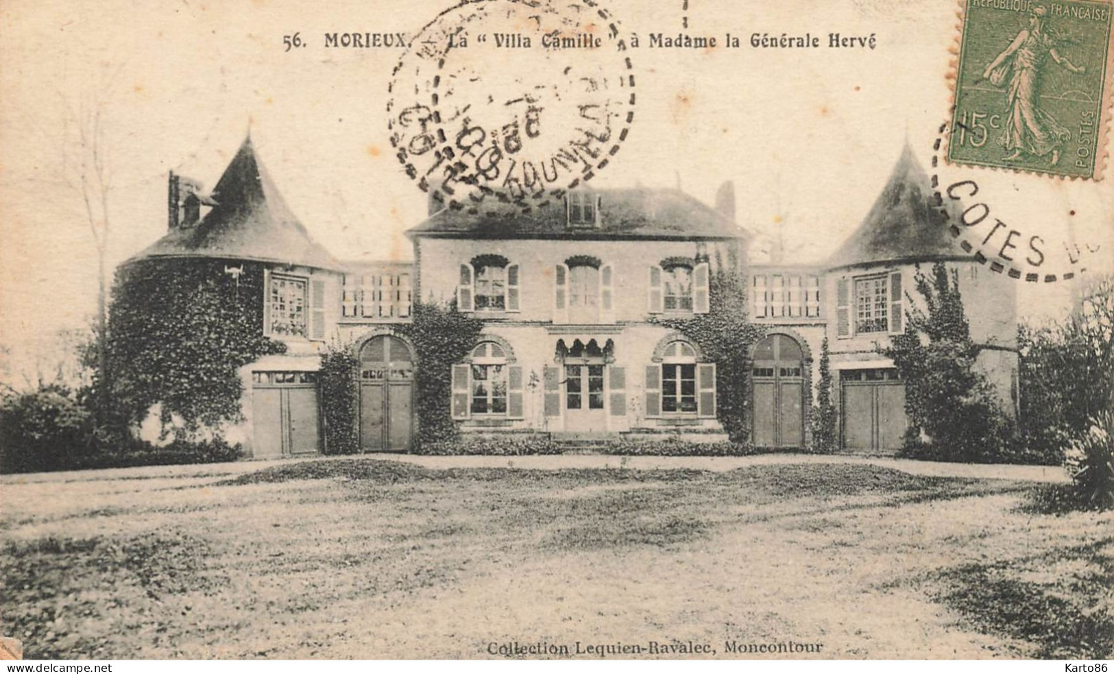 Morieux Les Ponts Neufs * La Villa CAMILLE à Madame Le Générale Hervé * Villa Camille - Morieux