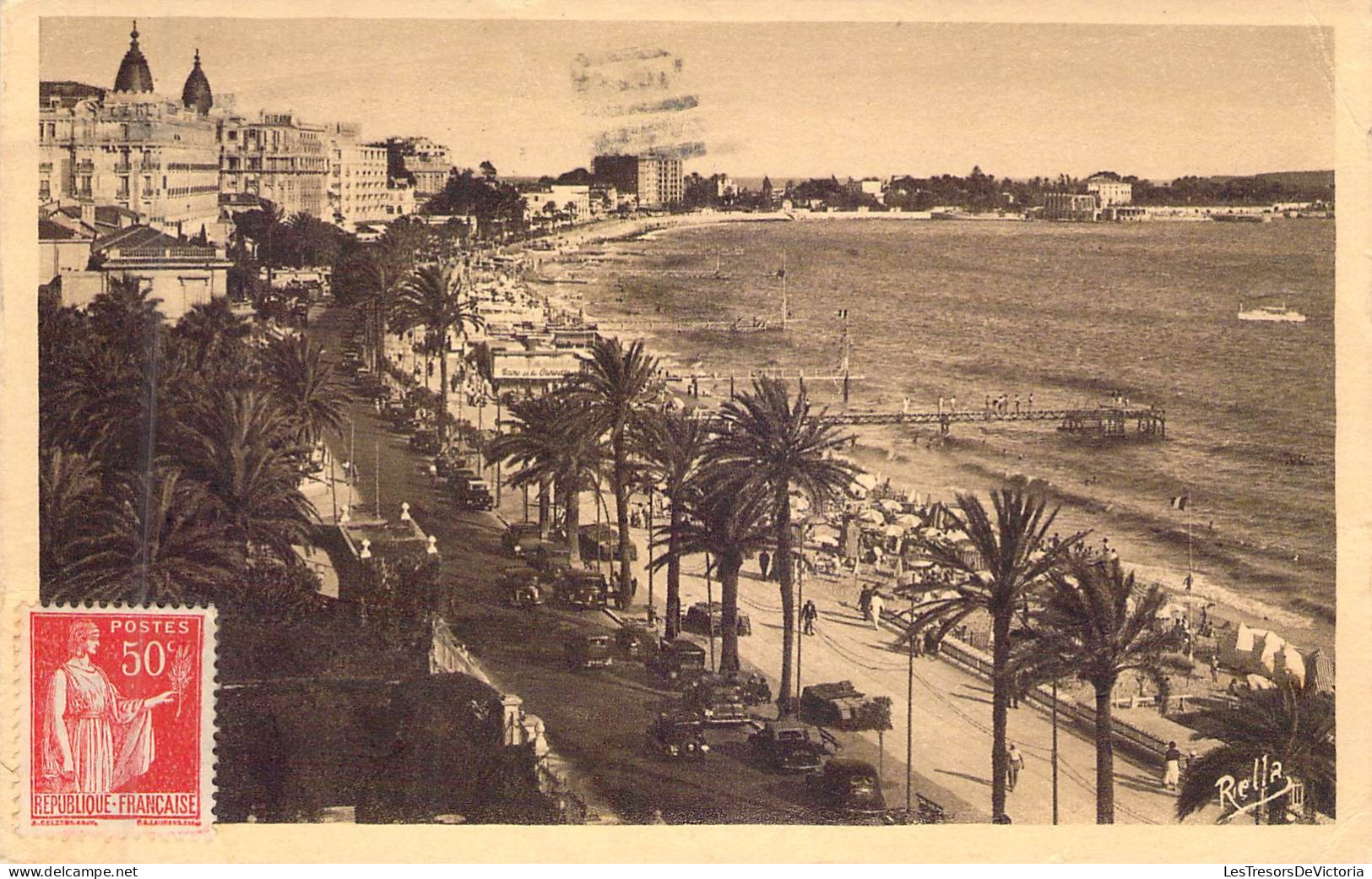 FRANCE - 06 - CANNES - La Promenade De La Croisette Et Les Grand Hôtels - Carte Postale Ancienne - Cannes