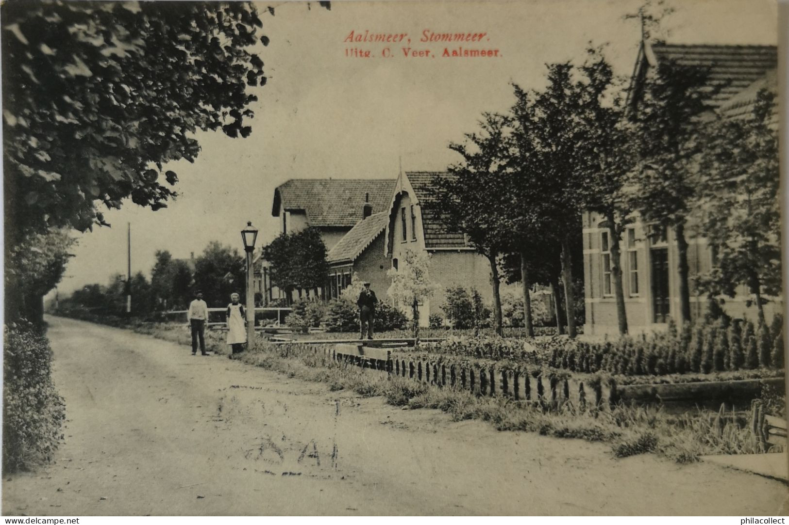 Aalsmeer // Stommeer 1910 Topkaart - Aalsmeer