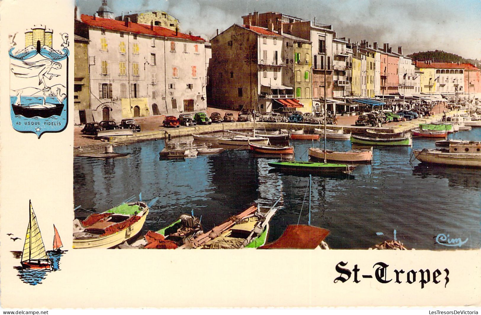 FRANCE - 83 - SAINT TROPEZ - Vue Sur Le Port - Carte Postale Ancienne - Saint-Tropez