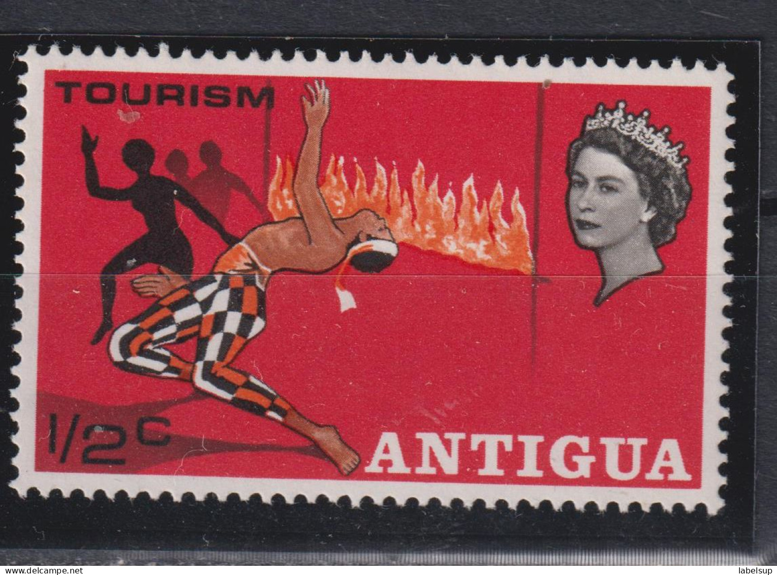 Timbre Neuf** D'Antigua De 1968 N°194 MNH - 1960-1981 Ministerial Government