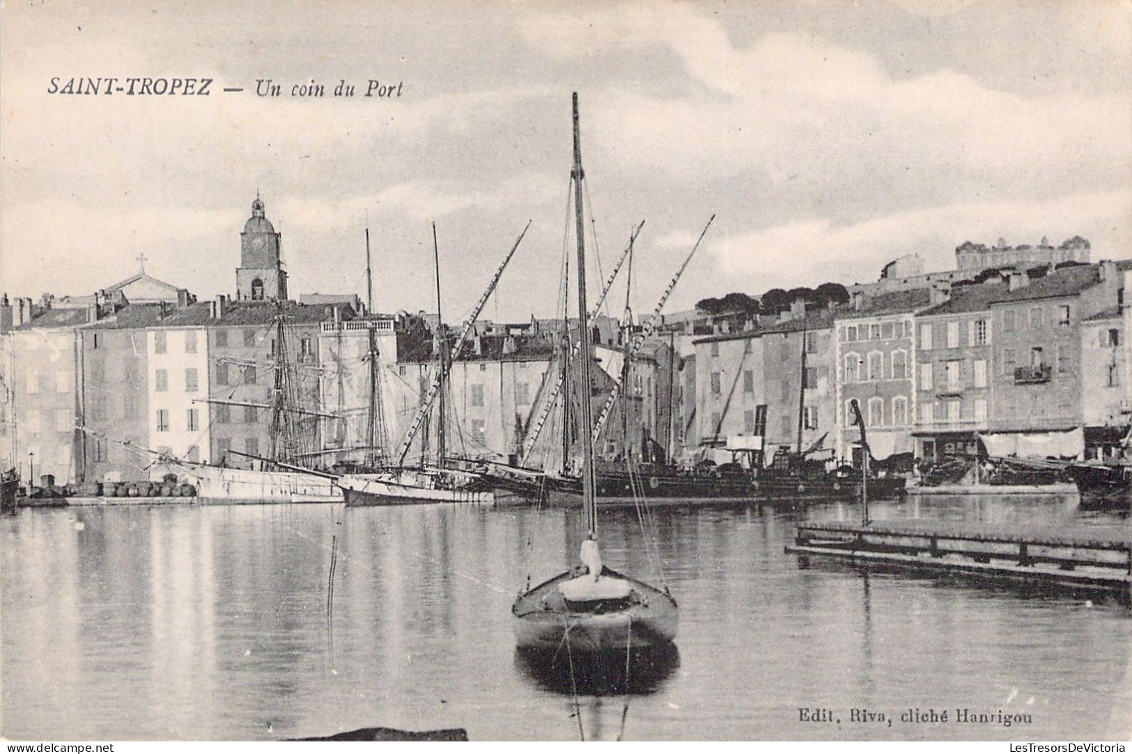 FRANCE - 83 - SAINT TROPEZ - Un Coin Du Port - Carte Postale Ancienne - Saint-Tropez