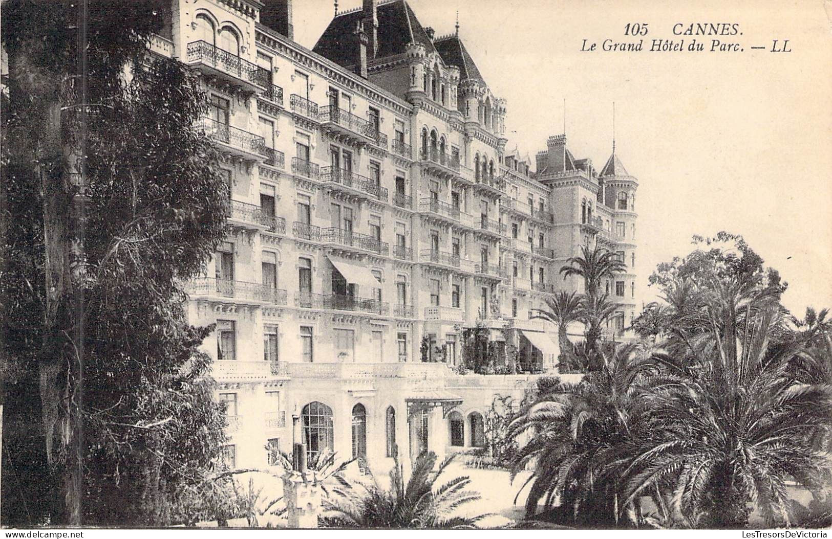 FRANCE - 06 - CANNES - Le Grand Hôtel Du Parc - LL - Carte Postale Ancienne - Cannes