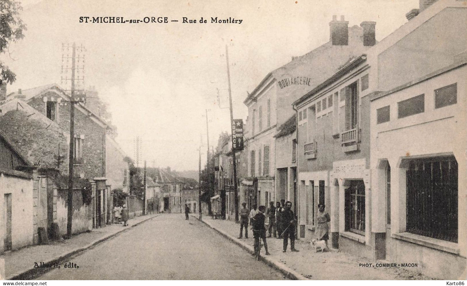 St Michel Sur Orge * La Rue De Montléry * Boulangerie - Saint Michel Sur Orge