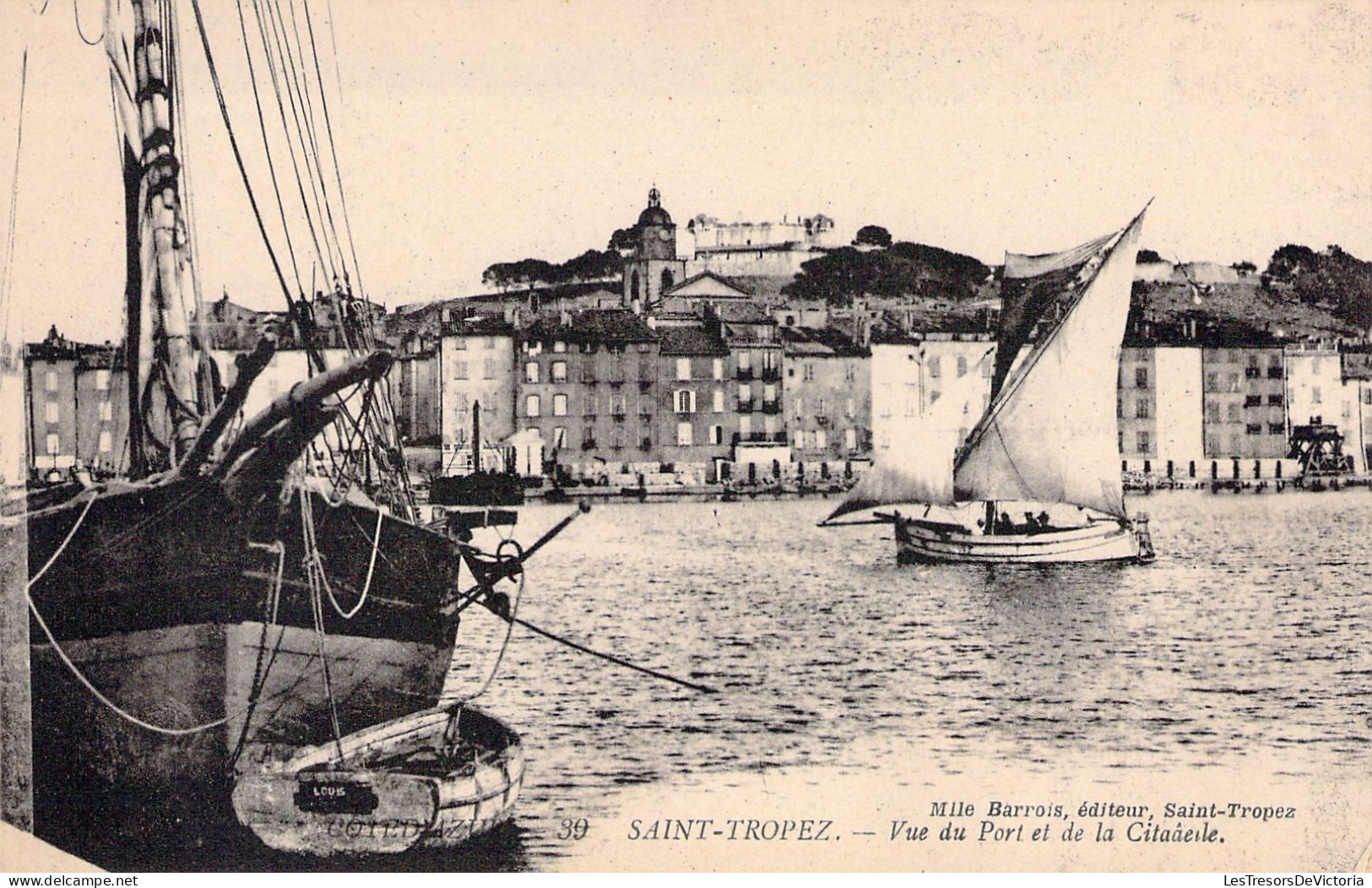 FRANCE - 83 - SAINT TROPEZ - Vue Du Port Et De La Citadelle - Carte Postale Ancienne - Saint-Tropez