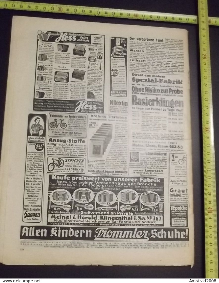 1939 - ALLGEMEINER WEGWEISER - FUR JEDE FAMILIE  - GERMANY - GERMANIA THIRD REICH - ALLEMAGNE - DEUTSCHLAND - Ocio & Colecciones