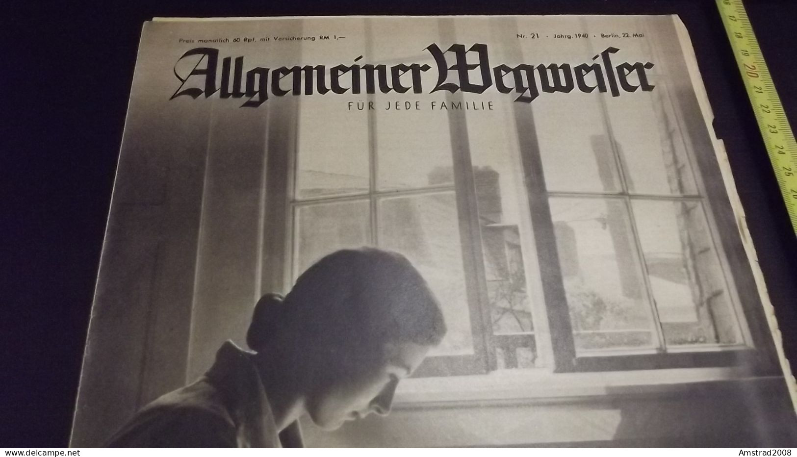 1940- ALLGEMEINER WEGWEISER - FUR JEDE FAMILIE  - GERMANY - GERMANIA THIRD REICH - ALLEMAGNE - DEUTSCHLAND - Hobbies & Collections