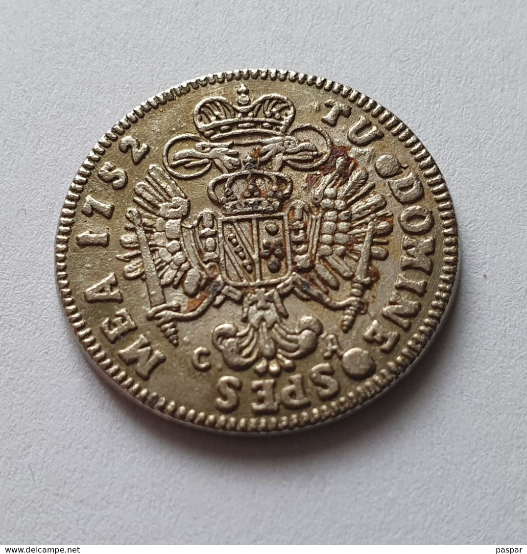 PIECE - FAC SIMILE -TU DOMINE SPES MEA 1752 - FRANC.D.G.R.I.S. - A.GER.IER.REX - LOUIS XIV ? - Varietà E Curiosità