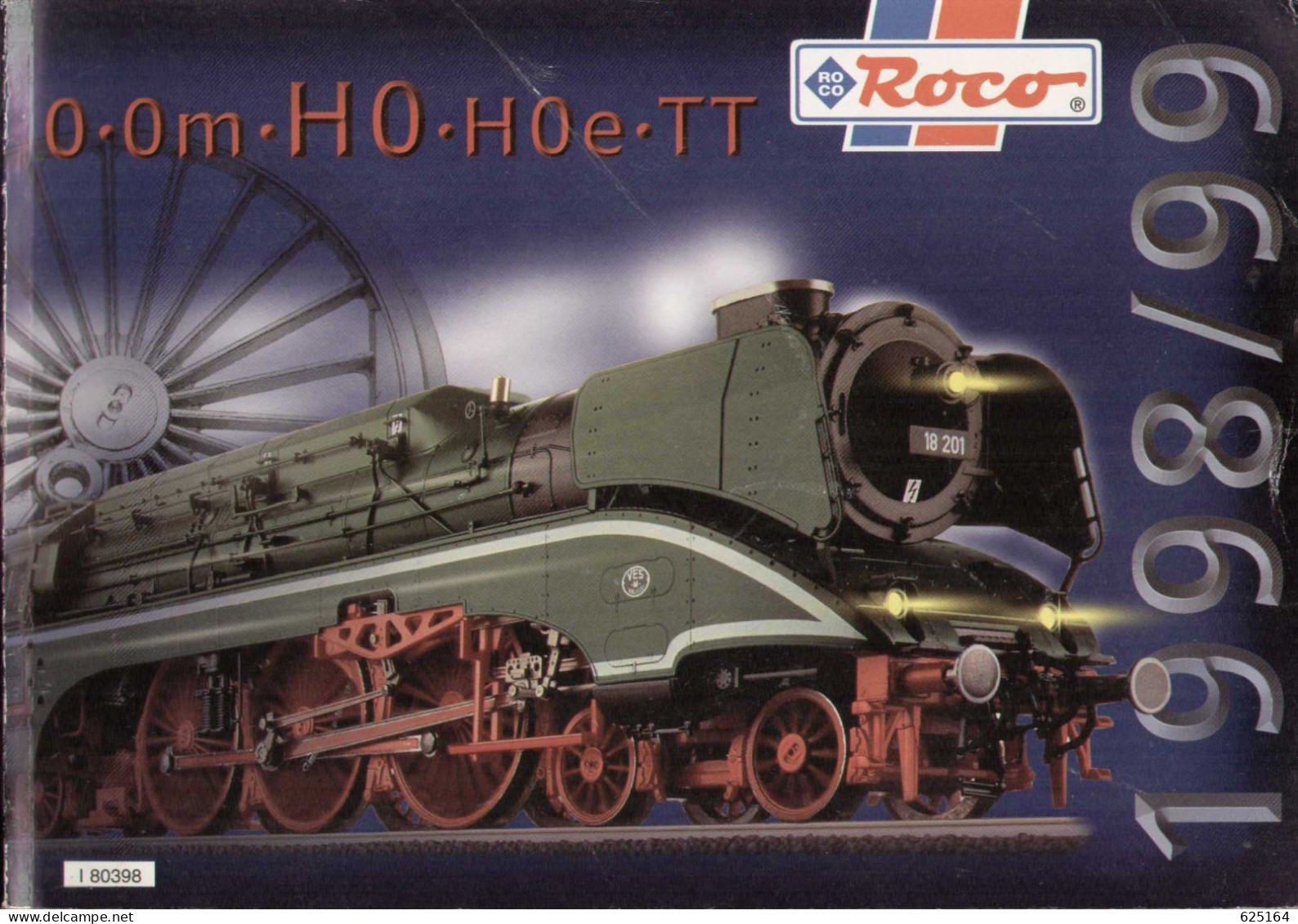 Catalogue ROCO 1998/99 O-Om-HO-HOe- Catalogo Generale ITALIANO - Non Classificati