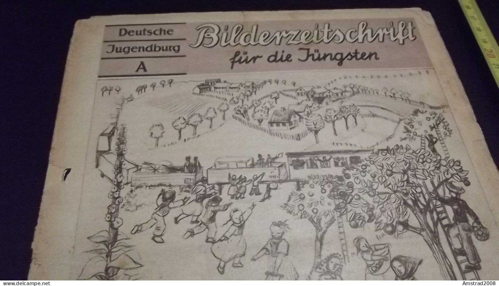 1942 - DEUTSCHE JUGENDBURG - BILDERZEITSCHRIFT FUR DIE JUNGSTEN  -  GERMANIA THIRD REICH - ALLEMAGNE - DEUTSCHLAND - Tempo Libero & Collezioni