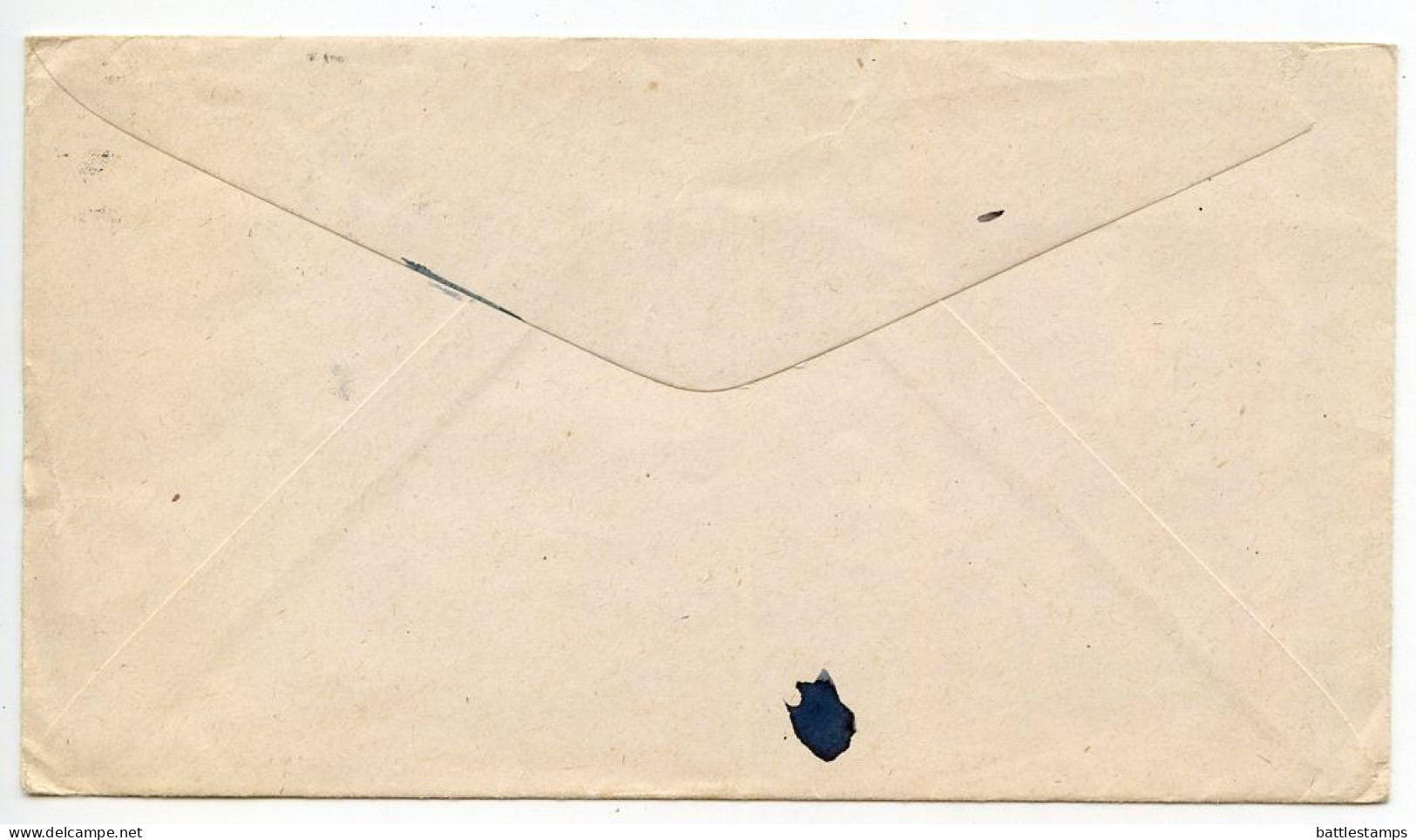 United States 1945 Scott UC6 6c Air Postal Envelope; A.P.O. 270 (Aachen, Germany) To Royal Oak, Michigan; Censor - 1941-60