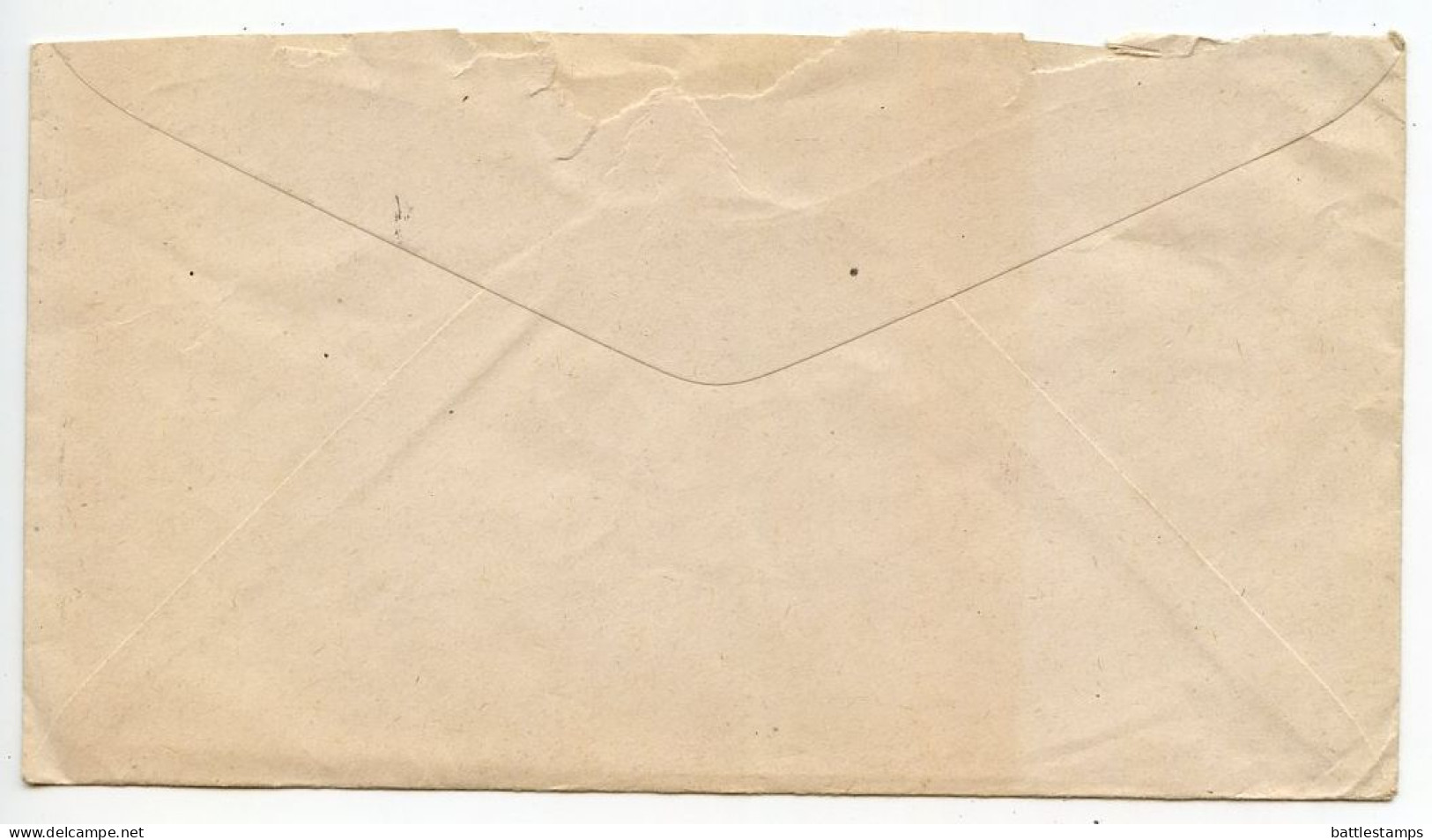 United States 1944 Scott UC4 6c Air Postal Envelope; A.P.O. 515 (Chester, England) To New York City; Censor - 1941-60