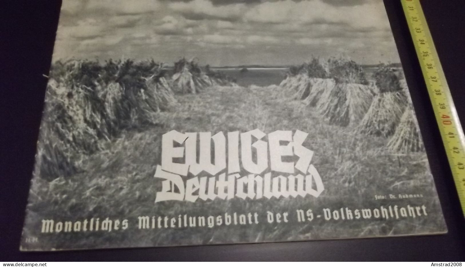 1936 - EWIGES DEUTSCHLAND   -  GERMANIA THIRD REICH - ALLEMAGNE - DEUTSCHLAND - Hobby & Sammeln