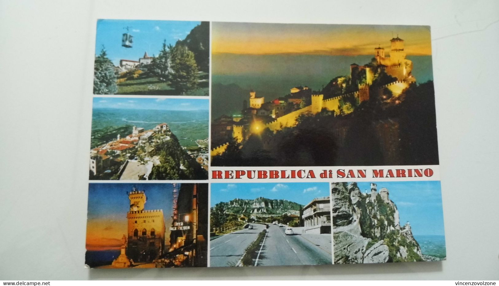 Cartolina Viaggiata "Saluti Da San Marino" Vedutine 1999 - San Marino