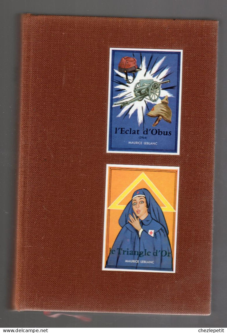 MAURICE LEBLANC ARSENE LUPIN L'ECLAT D'OBUS / LE TRIANGLE D'OR OPTA CLP - Opta - Littérature Policière
