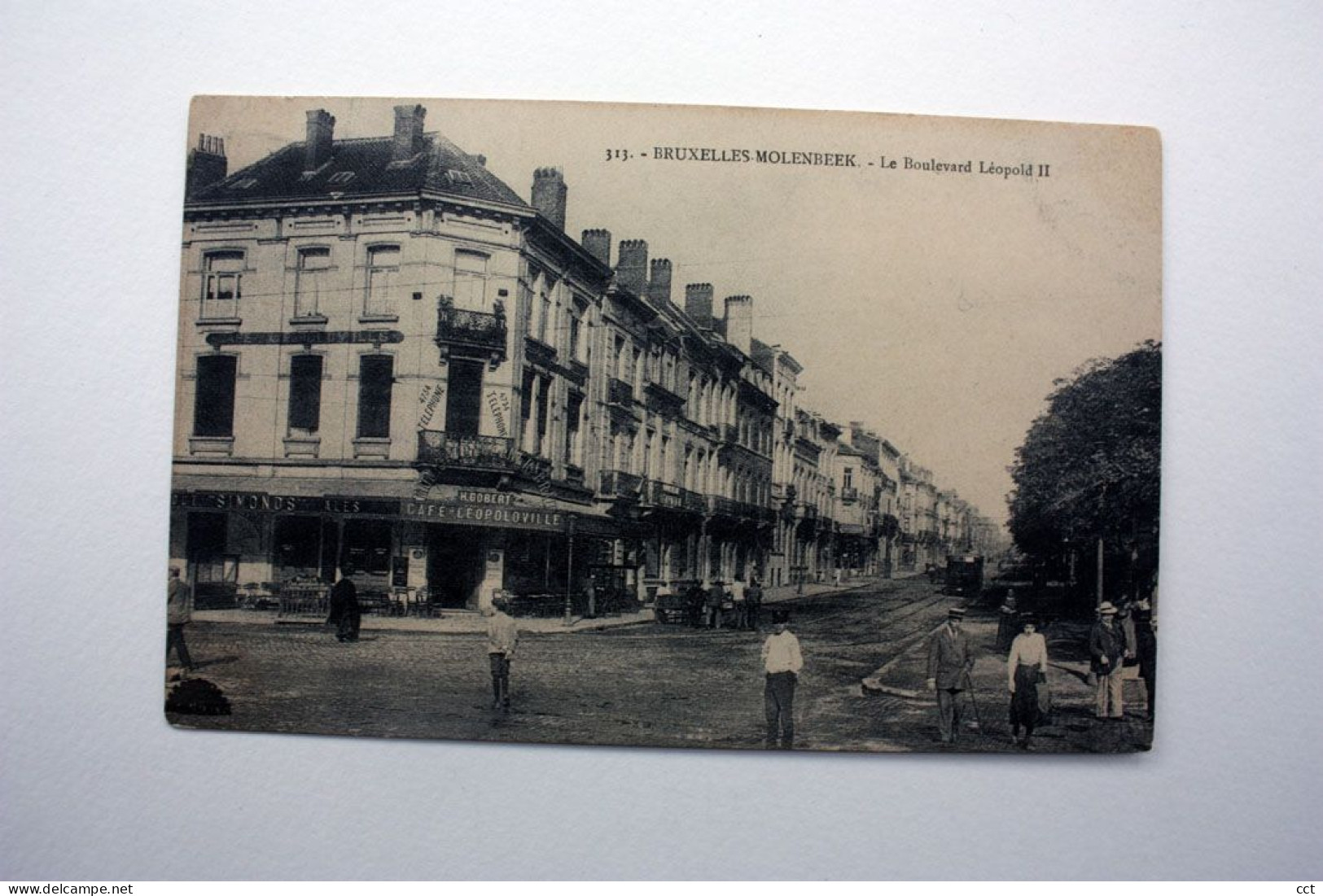 Molenbeek  Bruxelles   Le Boulevard Léopold II - Molenbeek-St-Jean - St-Jans-Molenbeek