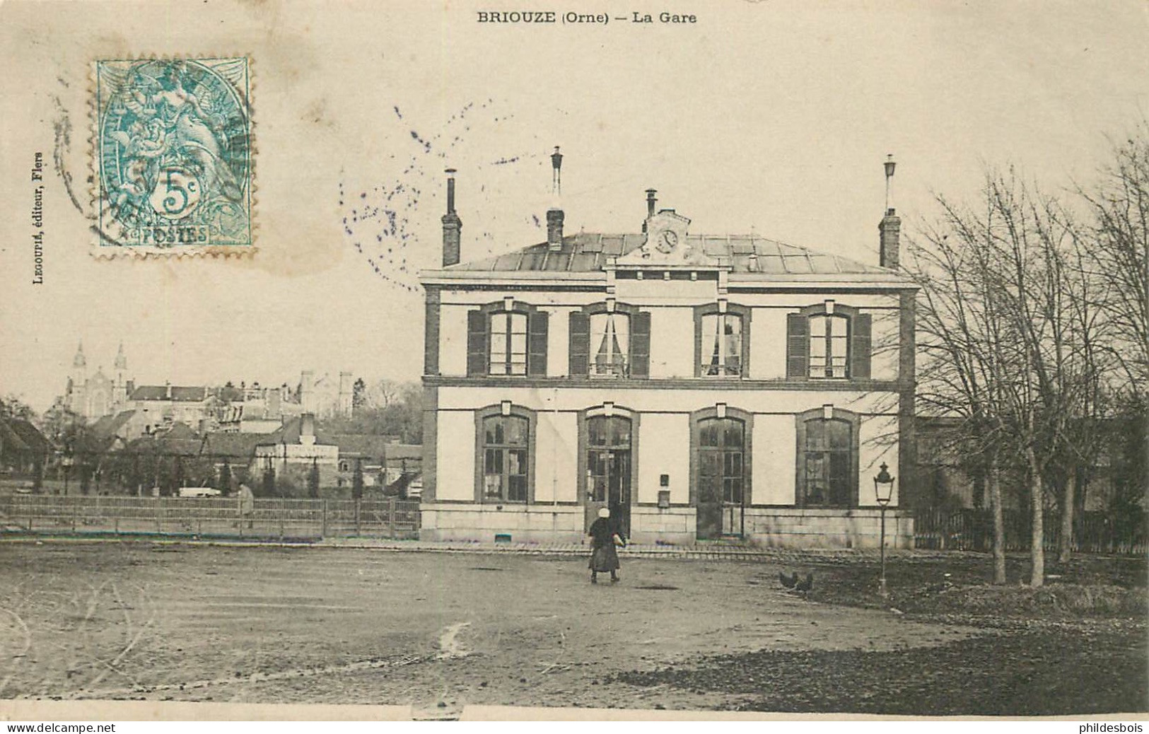 ORNE  BRIOUZE  La Gare - Briouze
