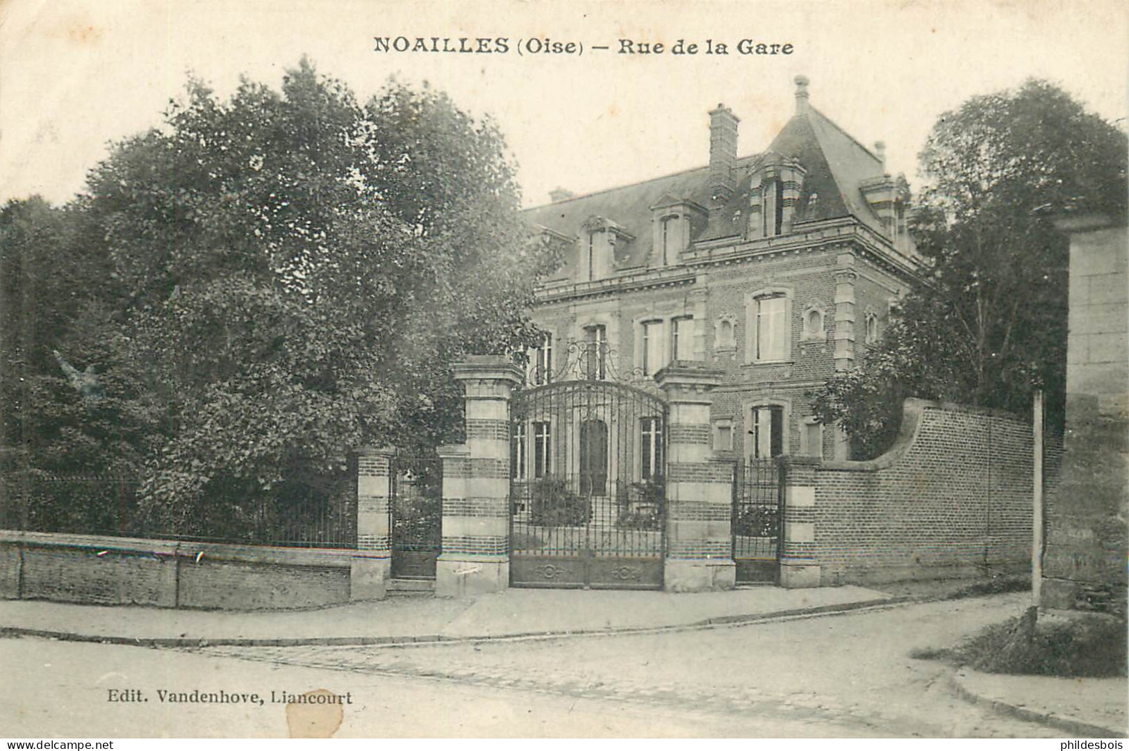 OISE  NOAILLES  Rue De La Gare - Noailles