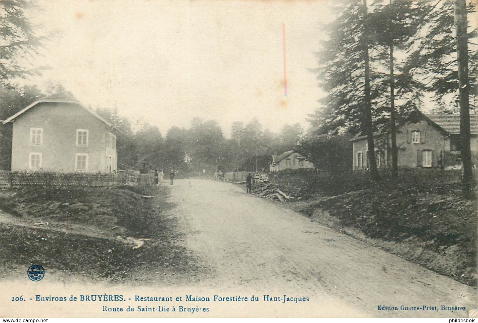 VOSGES  Environs De Bruyeres  Restaurant , Maison Forestiere Du HAUT JACQUES - Bruyeres