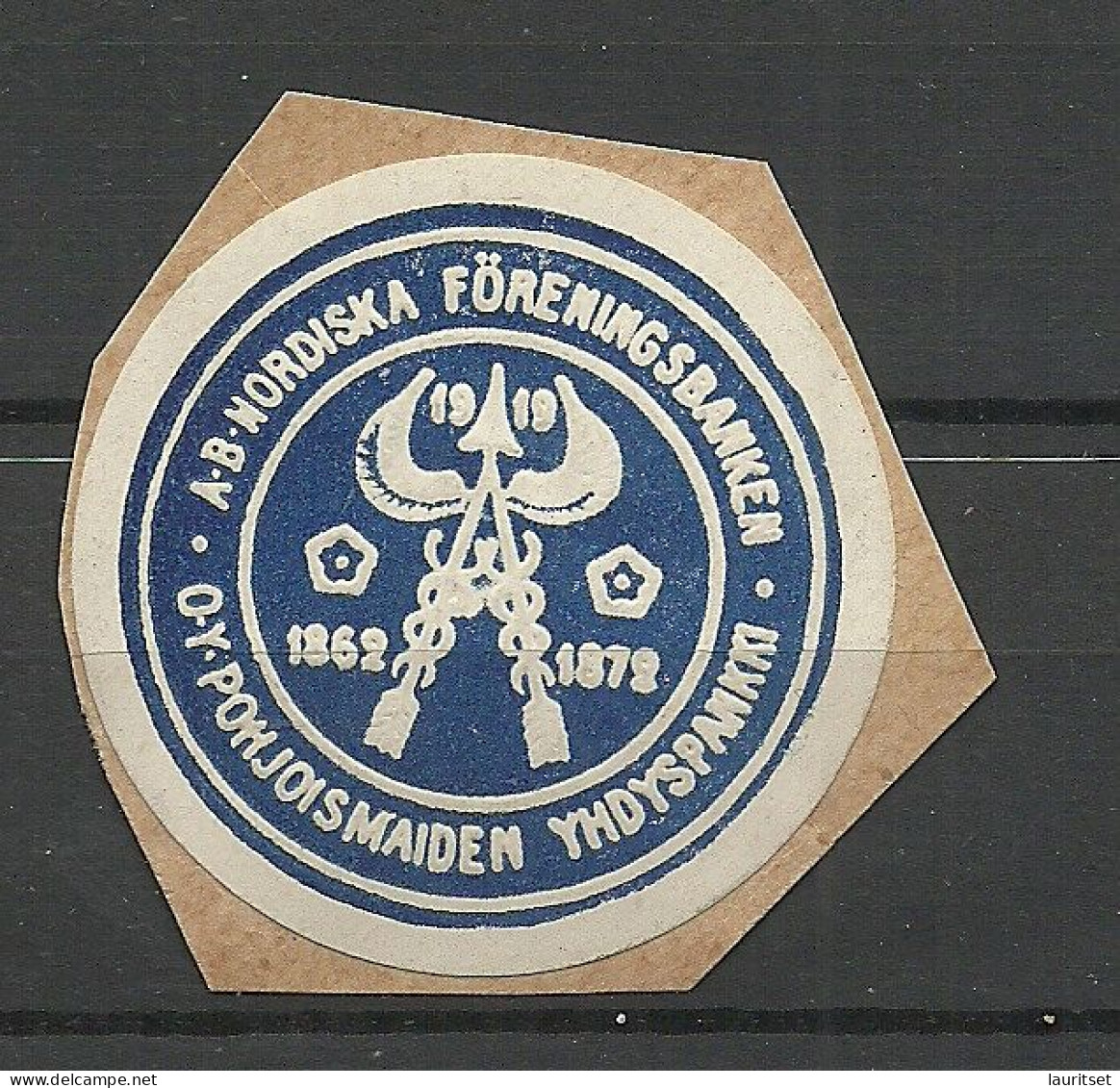FINLAND FINNLAND Bank Vignette Seal Stamp Siegelmarke - Other & Unclassified