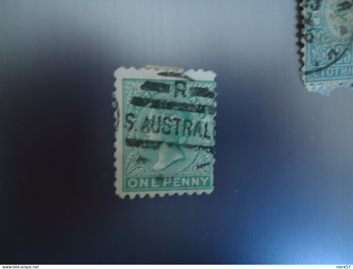 SOUTH  AUSTRALIA  USED STAMPS   QUEEN  WITH POSTMARK - Oblitérés