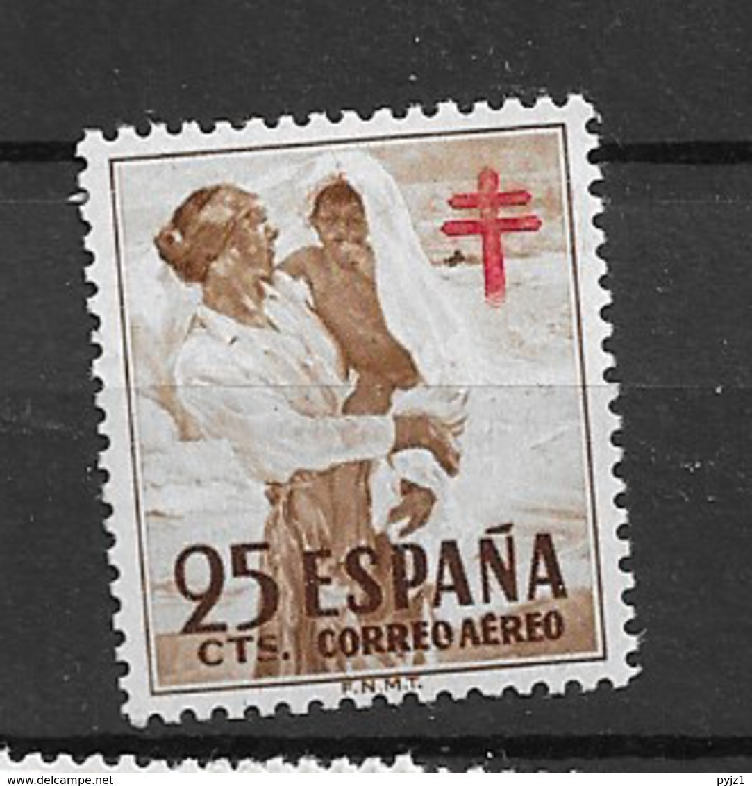 1951 MNH Spain, Mi 57 Postfris** - Nuevos