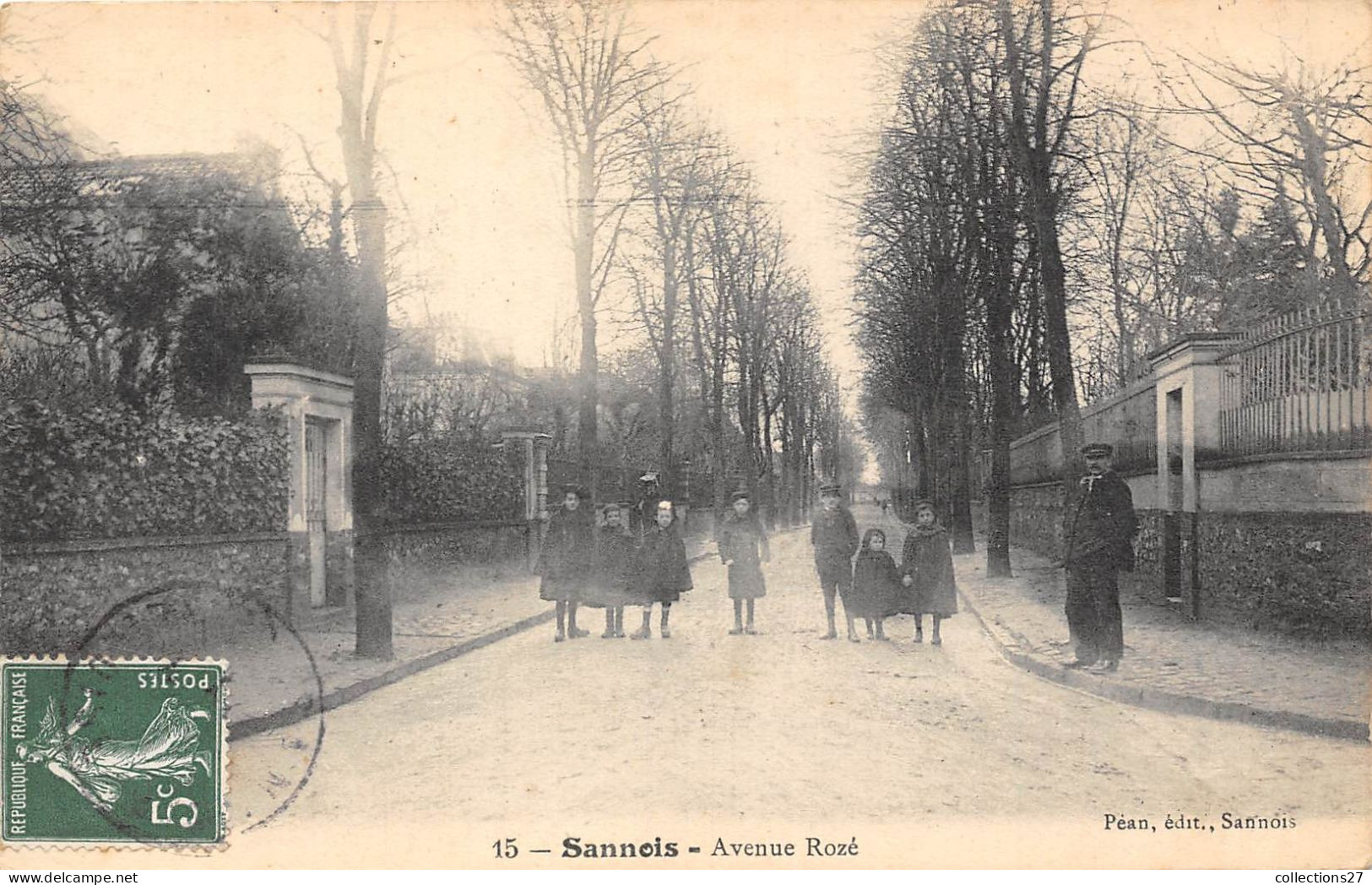 95-SANNOIS- AVENUE ROZE - Sannois