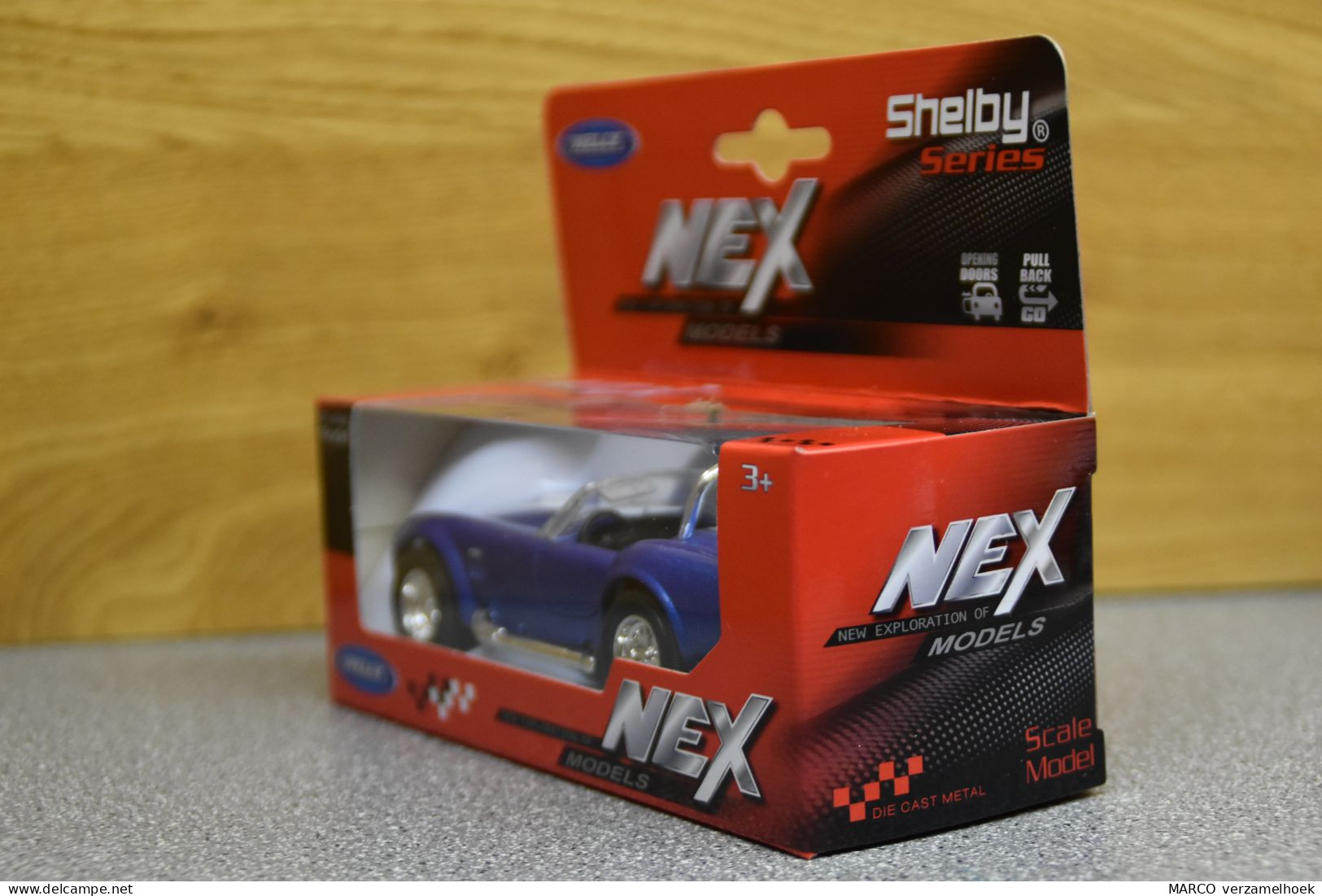 43761 Welly NEX 1965 AC Cobra 427S/C Shelby Scale 1:43 - Welly