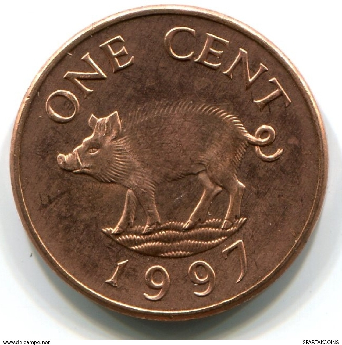1 CENT 1997 BERMUDA Coin UNC #W11411.U - Bermuda