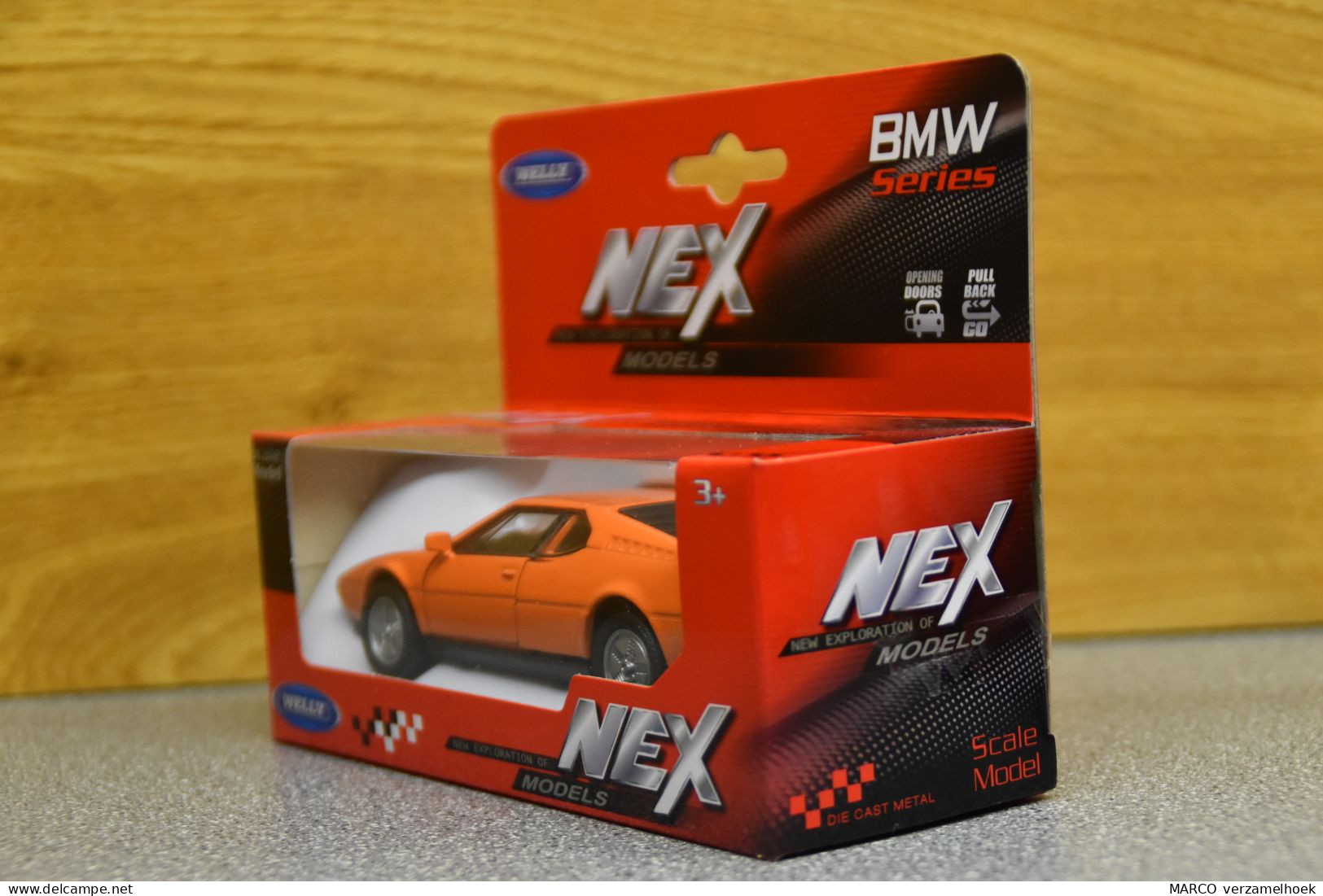 43780 Welly NEX BMW M1 Scale 1:43 - Welly