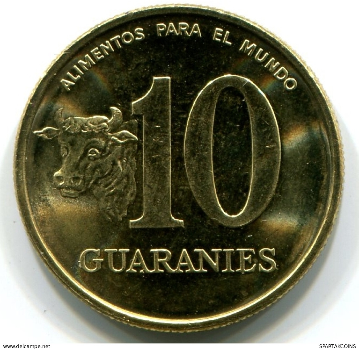 10 GUARANIES 1996 PARAGUAY UNC Pièce #W11414.F - Paraguay