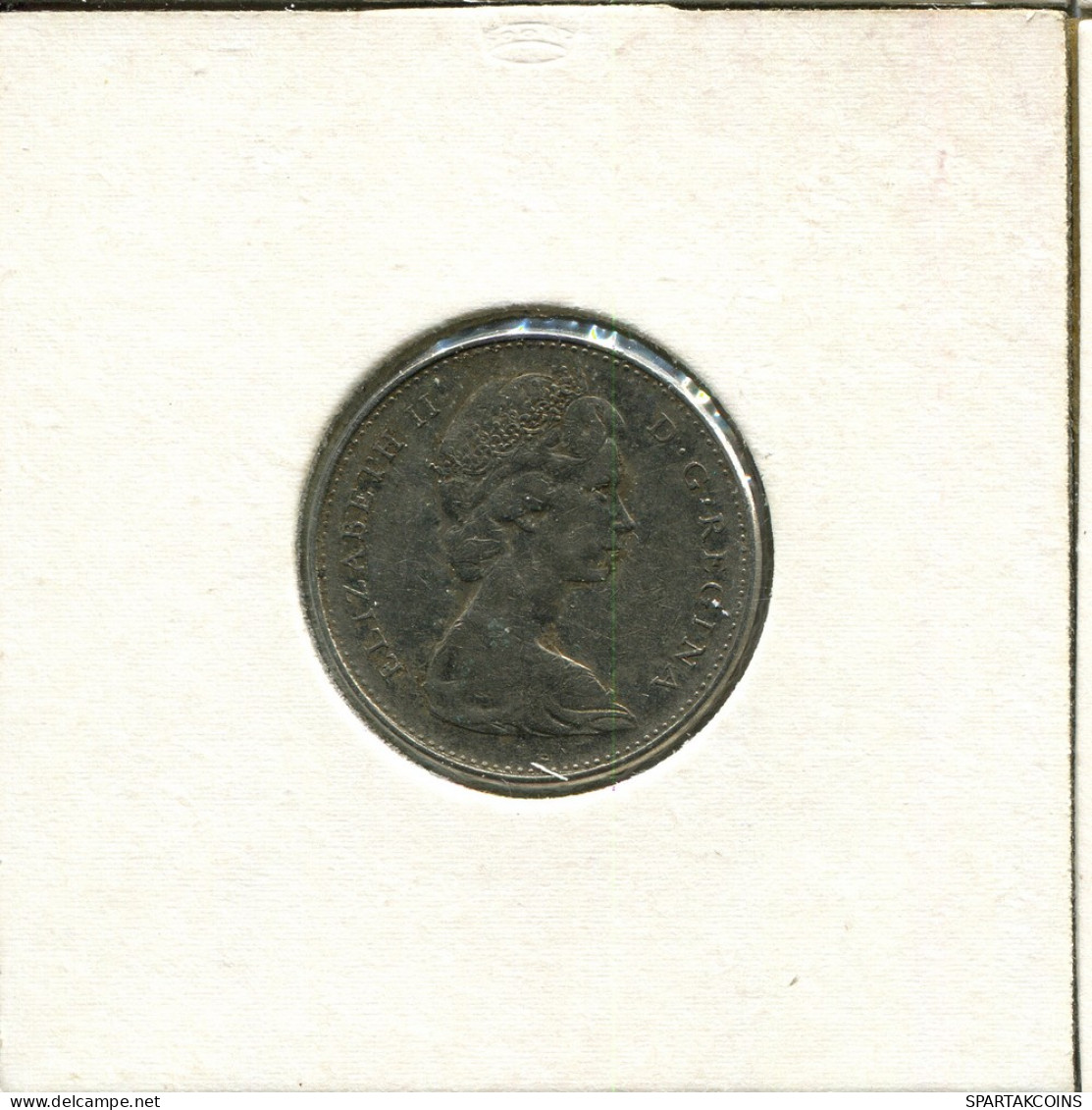 5 CENT 1965 CANADA Pièce #AU197.F - Canada