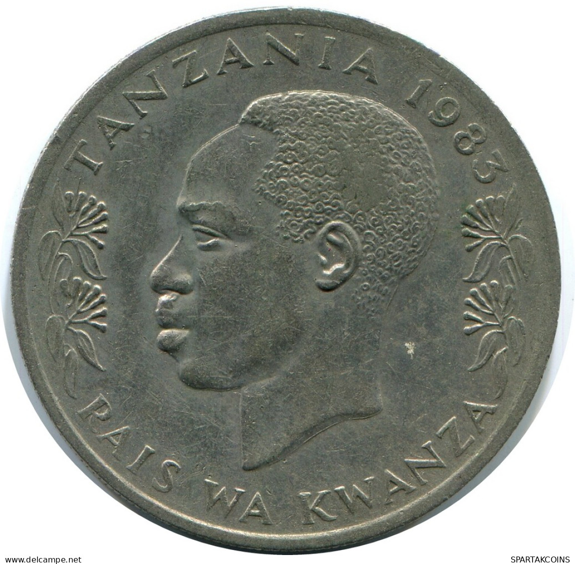 1 SHILINGI 1983 TANZANIE TANZANIA Pièce #AZ090.F - Tansania