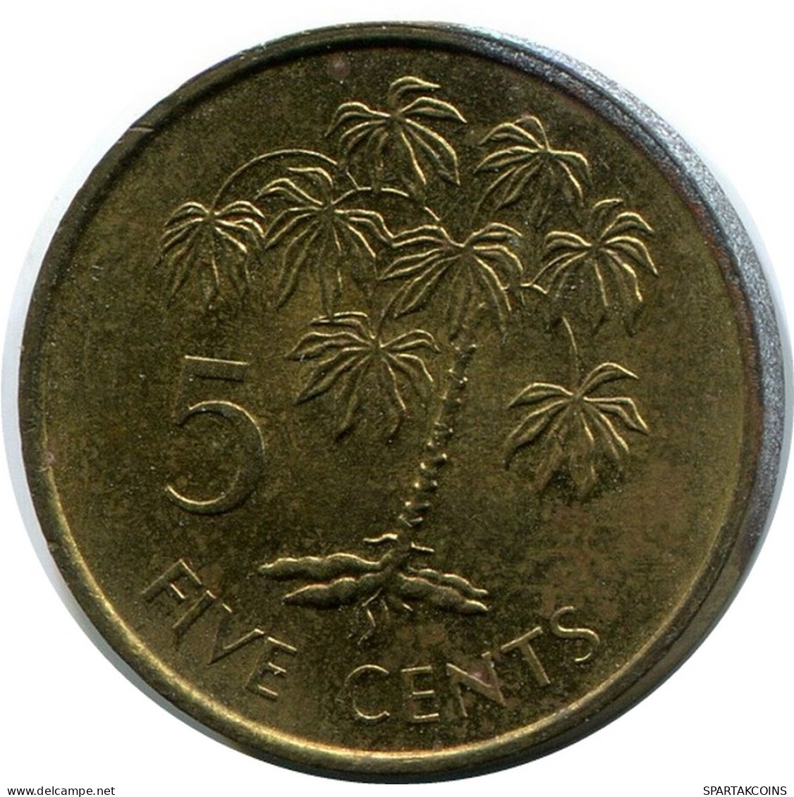 5 CENTS 1982 SEYCHELLES Pièce #AR156.F - Seychellen