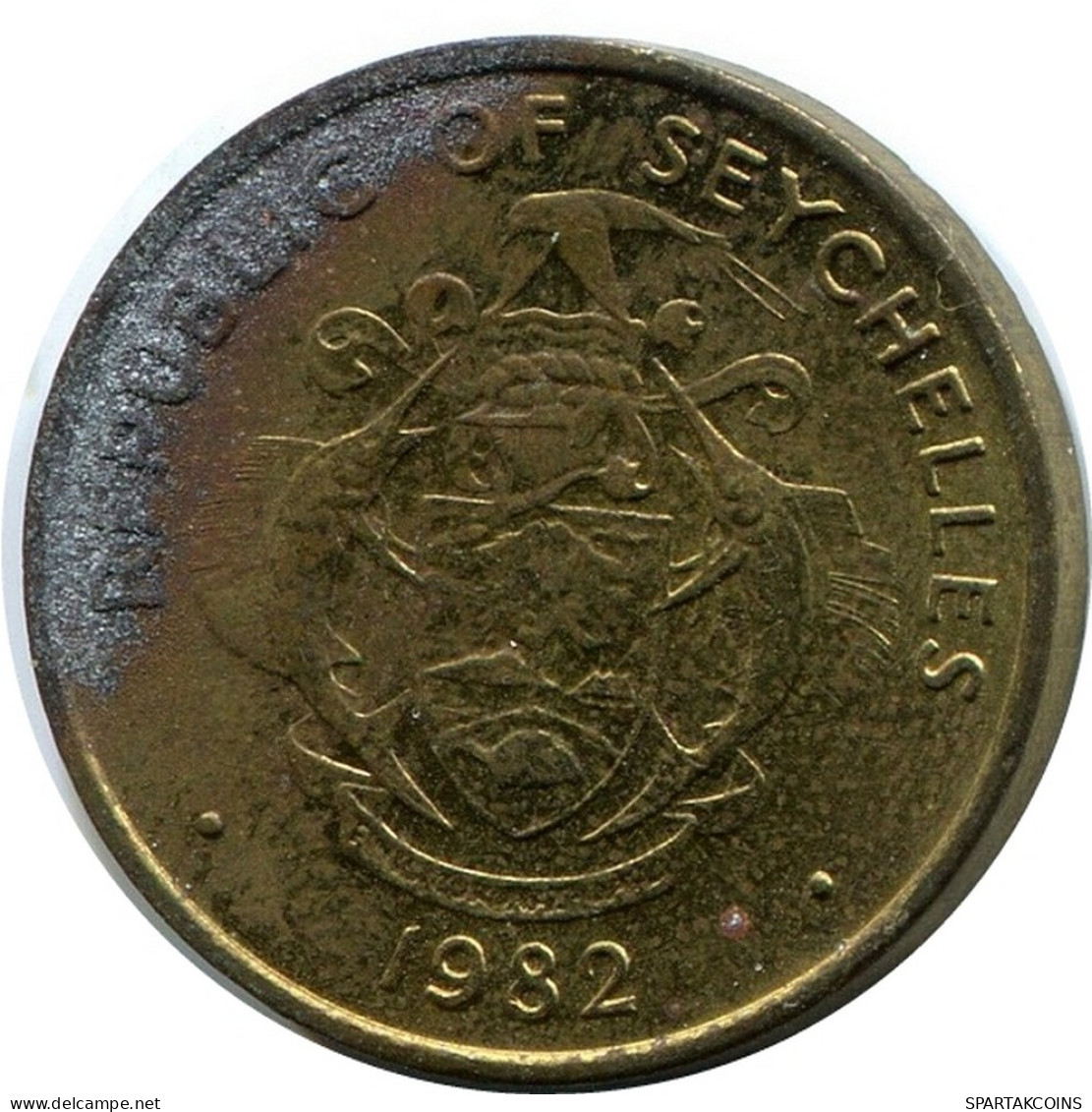 5 CENTS 1982 SEYCHELLES Pièce #AR156.F - Seychelles