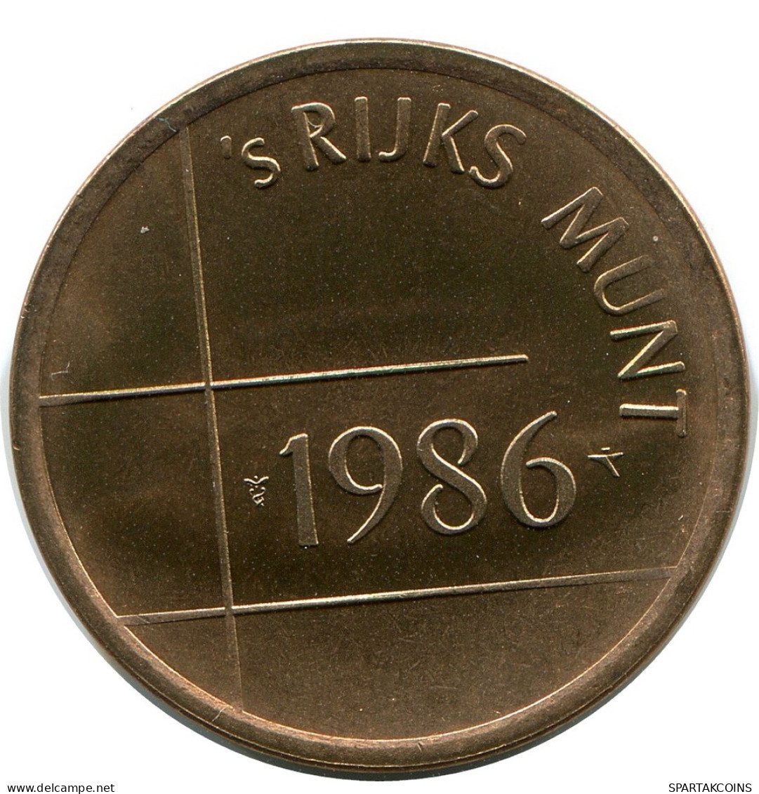 1986 ROYAL DUTCH MINT SET TOKEN NÉERLANDAIS NETHERLANDS MINT (From BU Mint Set) #AH037.F - Jahressets & Polierte Platten