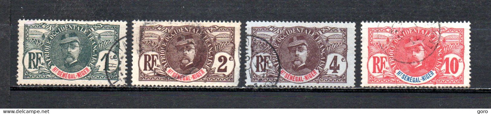 Alto Senegal Y Niger   1906  .-   Y&T  Nº   1/3-5    ( 2 Falta Punta  ) - Used Stamps