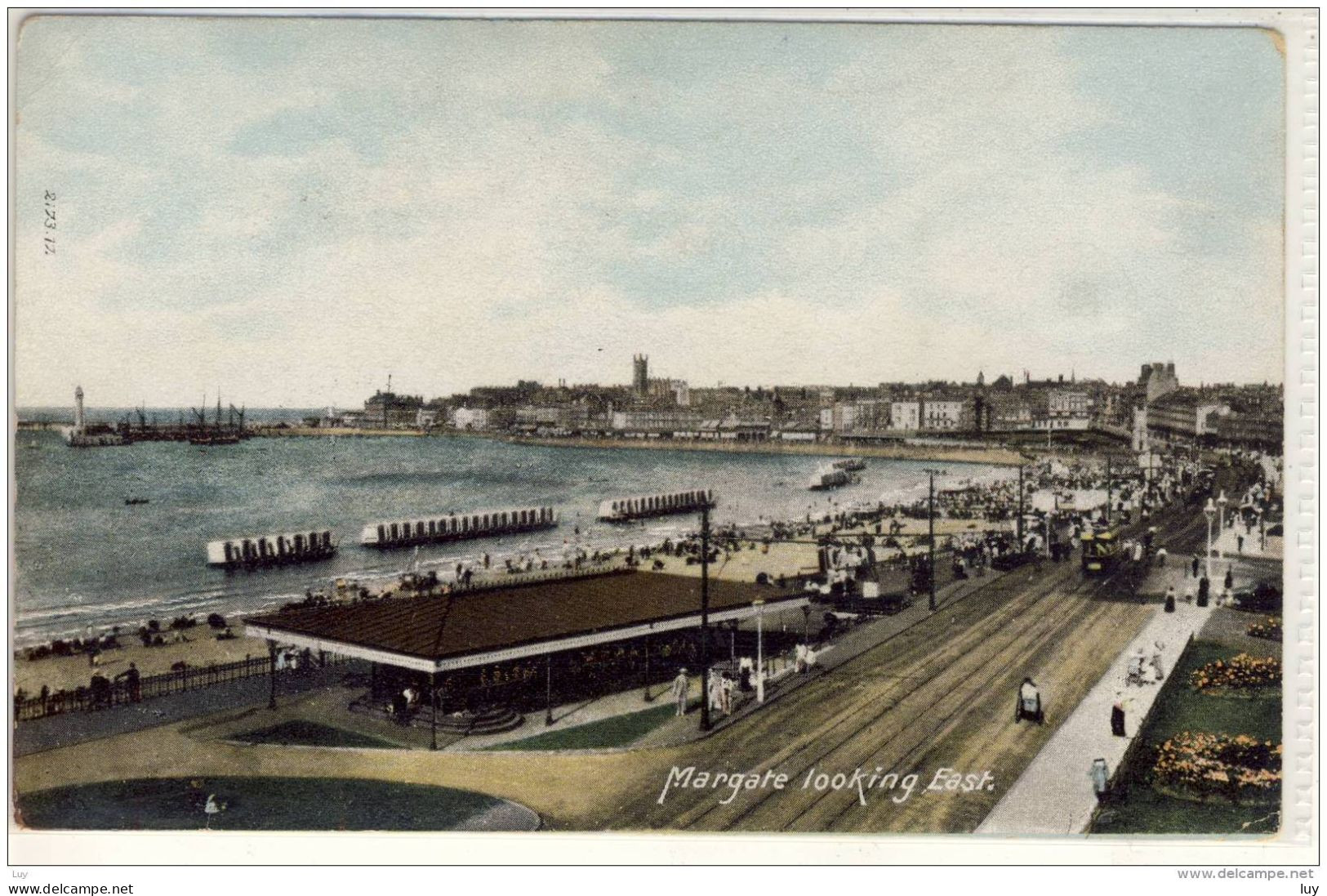 MARGATE, Kent  - LOOKING EAST  USED 1934 IN AUSTRIA - Margate