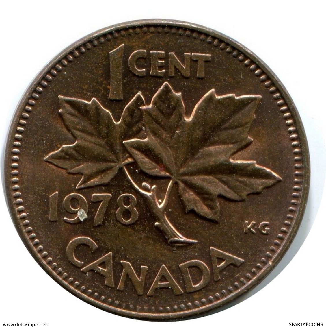 1 CENT 1978 CANADA Moneda #AX381.E - Canada