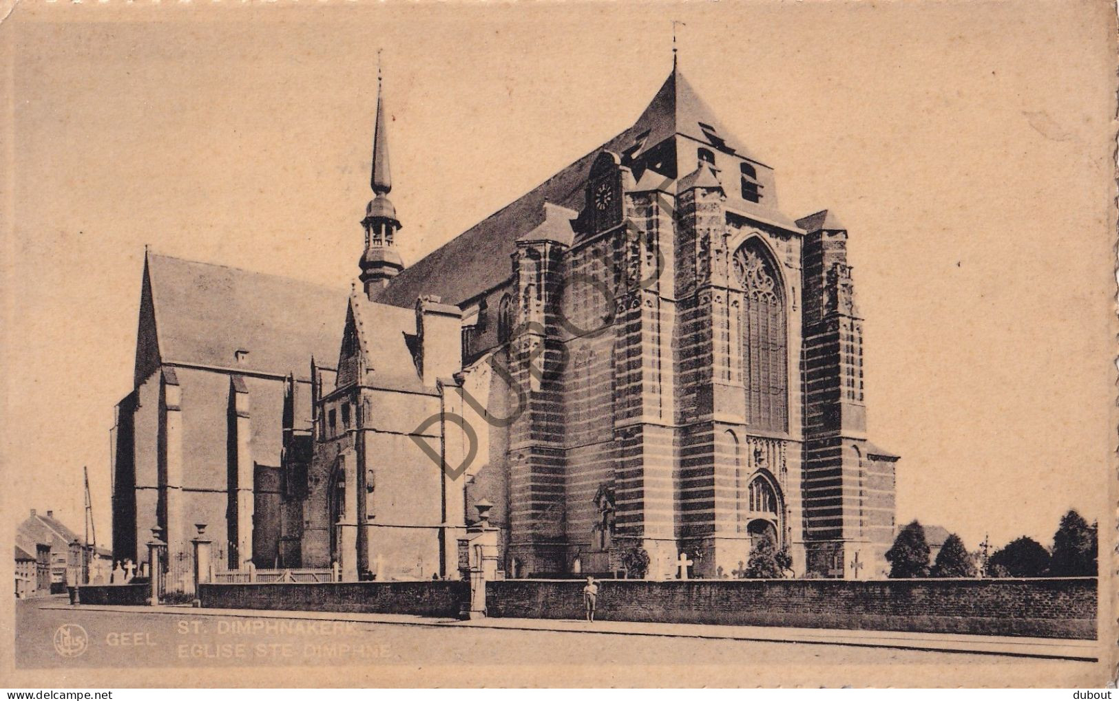 Postkaart/Carte Postale Geel - St Dimphnakerk (C4054) - Geel